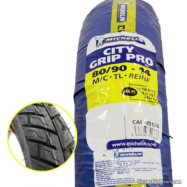 Vỏ xe michelin city grip pro 8090-14 - 1