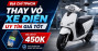 Địa chỉ thay vỏ xe điện uy tín giá tốt tại TPHCM