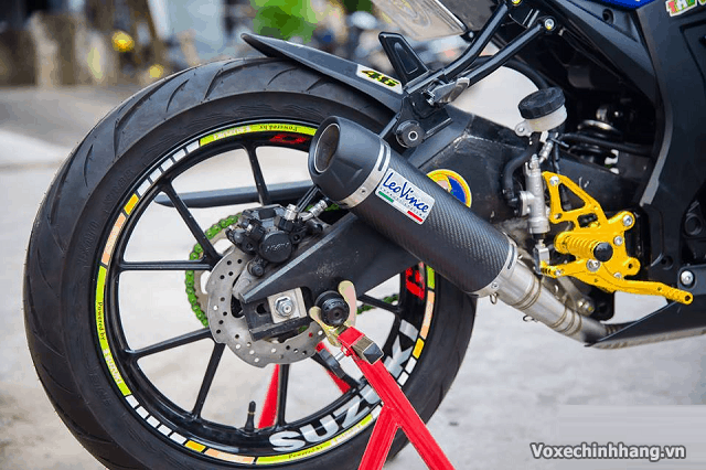 Lên lốp 140 cho suzuki gsx-r150 s150 có cần phải thay mâm - 1