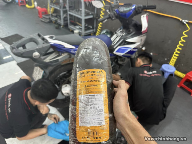 Honda winner x thay lốp continental conti street có tốt không - 3