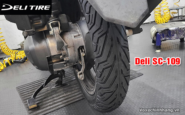 Xe ab 160 thay vỏ deli gai sc-109 có tốt không giá bao nhiêu - 3
