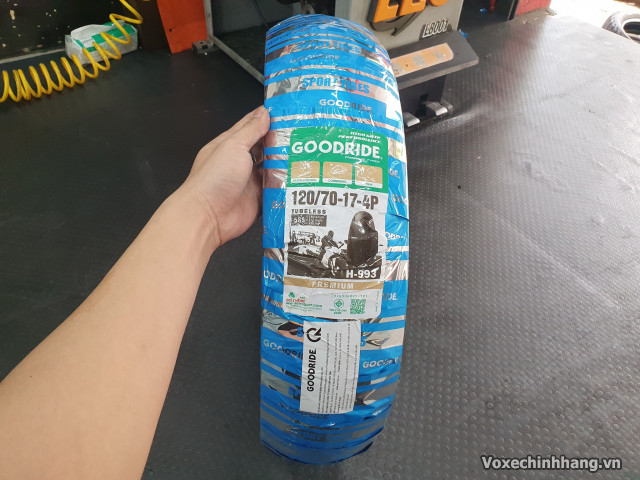 Honda winner thay vỏ goodride h993 có bám đường tốt không - 3