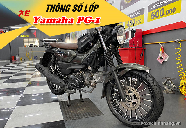 Thông số vỏ xe pg-1 size bao nhiêu thay vỏ nào phù hợp - 1