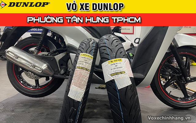 Bán vỏ xe dunlop phường tân hưng hcm - 1