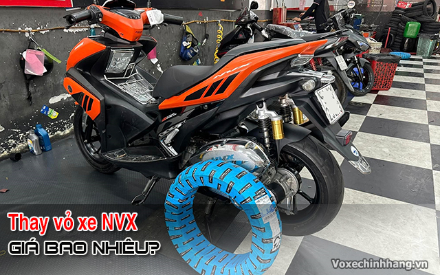 Thay vỏ xe nvx giá bao nhiêu tiền loại nào tốt - 1