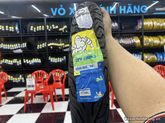 Vỏ xe michelin city grip 2 10080-16 - 1