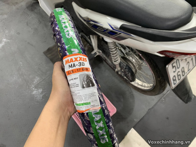 Vỏ có ruột maxxis 275-17 gai kim cương 3d - 1