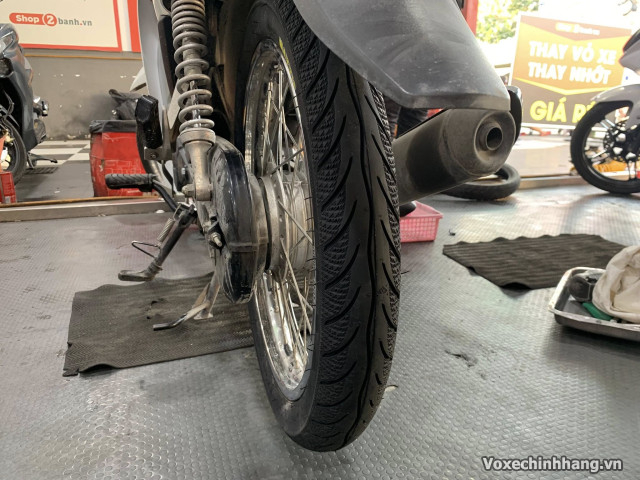 Vỏ có ruột maxxis 275-17 gai kim cương 3d - 3