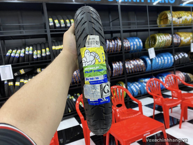 Vỏ xe michelin pilot street 2 8090-14 - 1