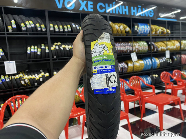 Vỏ xe michelin pilot street 2 10080-17 - 1
