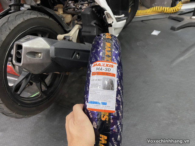 Vỏ xe maxxis 9090-14 3d gai kim cương - 1
