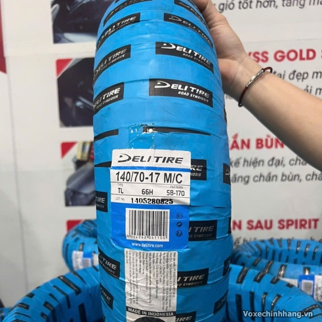 Vỏ xe deli sb170 14070-17 power storm xp  - 2