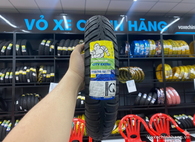Vỏ michelin city extra 11070-12 - 1