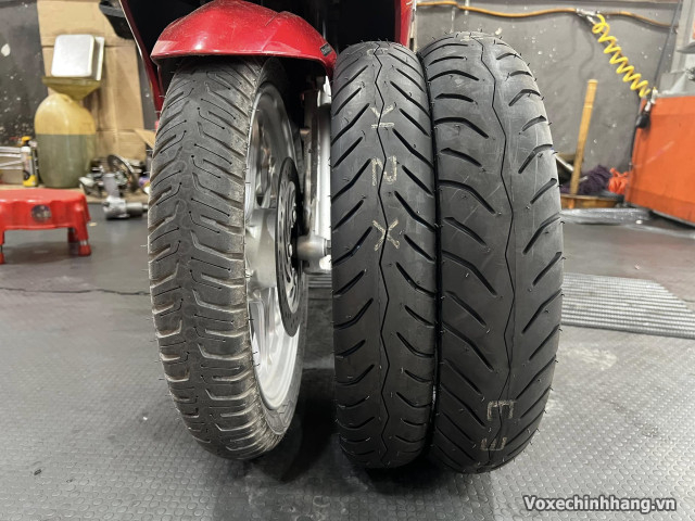 Vỏ chống trượt cho xe air blade 125 đi mùa mưa an toàn - 5