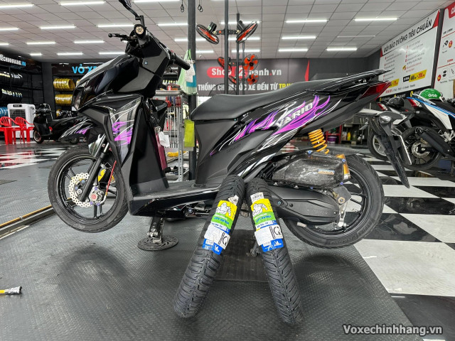 Vỏ chống trượt cho xe vario 125 đi mùa mưa an toàn - 3