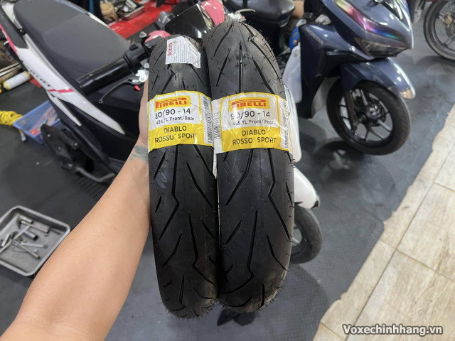 Vỏ chống trượt cho xe vario 125 đi mùa mưa an toàn - 6