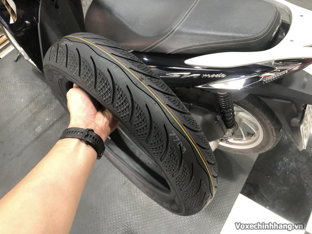 Vỏ chống trượt cho xe sh mode đi mùa mưa an toàn - 5