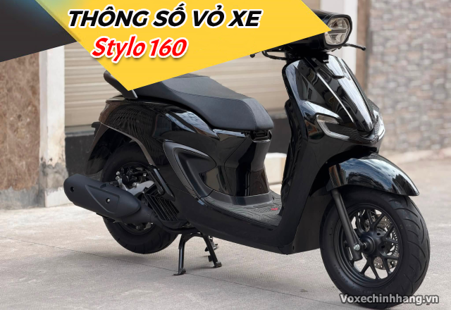Vỏ xe chống trượt cho stylo 160 đi an toàn trong mùa mưa đến - 1