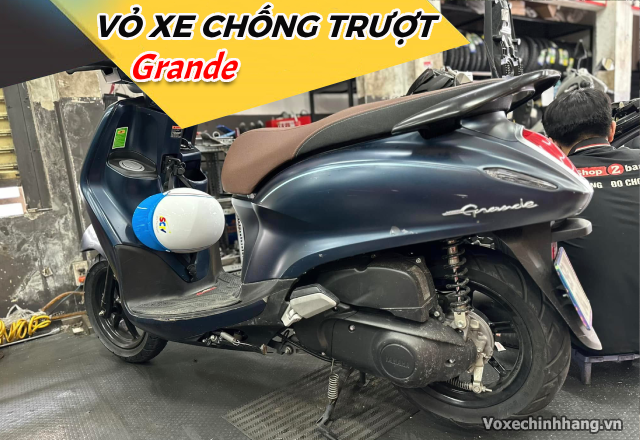 Vỏ chống trượt cho xe grande đi an toàn trong mùa mưa đến - 1