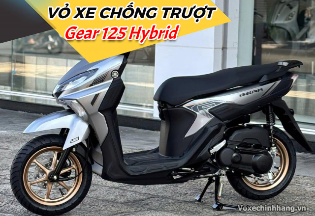Vỏ chống trượt cho xe gear 125 hybrid đi an toàn trong mùa mưa đến - 1