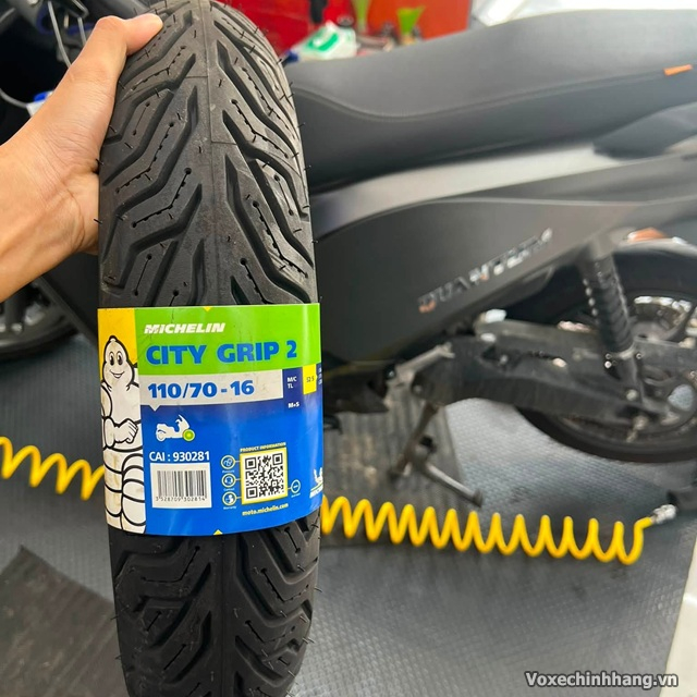 Vỏ chống trượt cho xe datbike quantum s1 đi mùa mưa an toàn - 2