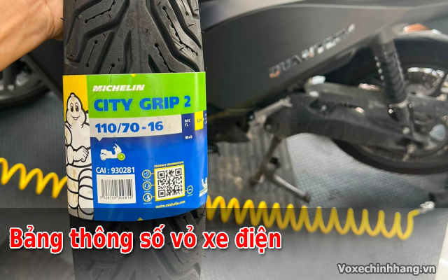 Bảng thông số vỏ xe máy điện mới hiện nay 2026 - 1
