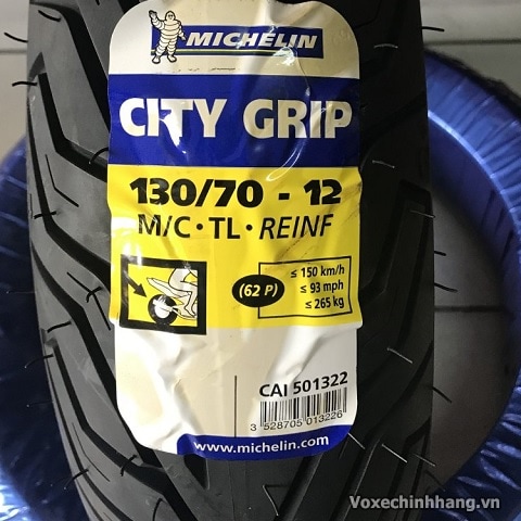 Vỏ xe Michelin City Grip 130/70-12