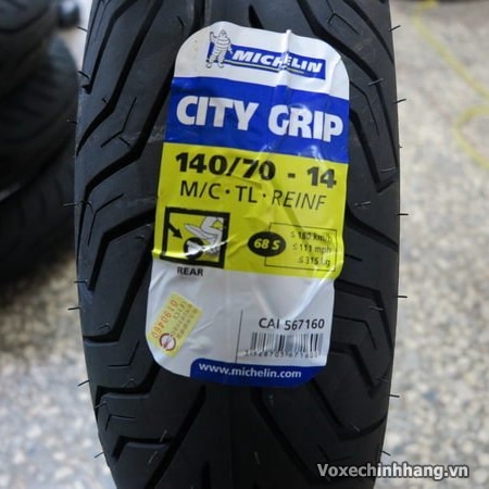 Vỏ xe Michelin City Grip 140/70-14