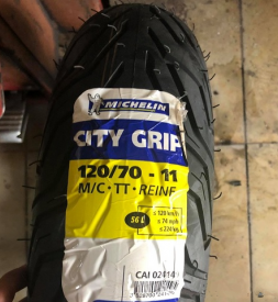 Vỏ xe Michelin City Grip 120/70-11