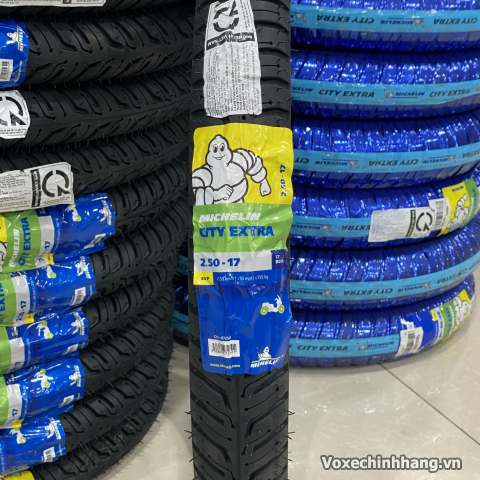Vỏ có ruột Michelin City Extra 2.50-17