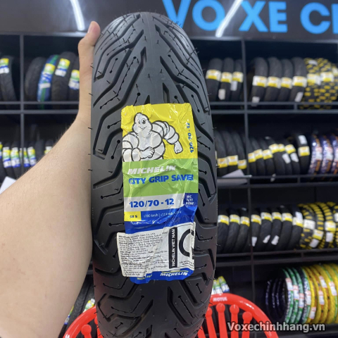 Vỏ Michelin City Grip Saver 120/70-12