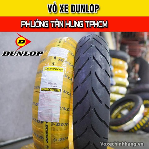 Bán vỏ xe Dunlop Phường Tân Hưng HCM