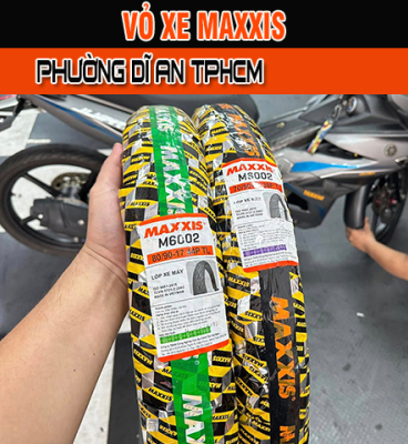 Bán vỏ xe Maxxis ở Dĩ An