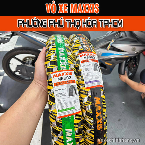 Bán vỏ xe Maxxis Phường Phú Thọ Hòa HCM