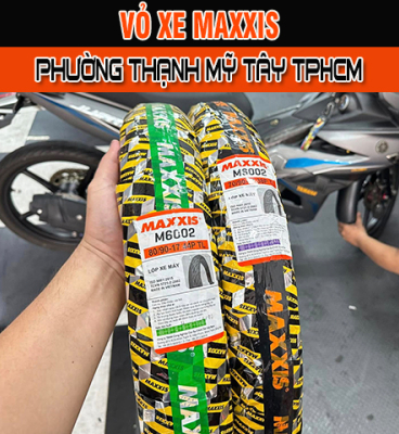 Bán vỏ xe Maxxis Phường Thạnh Mỹ Tây HCM