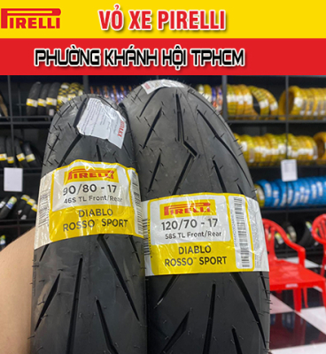 Bán vỏ xe Pirelli Phường Khánh Hội HCM