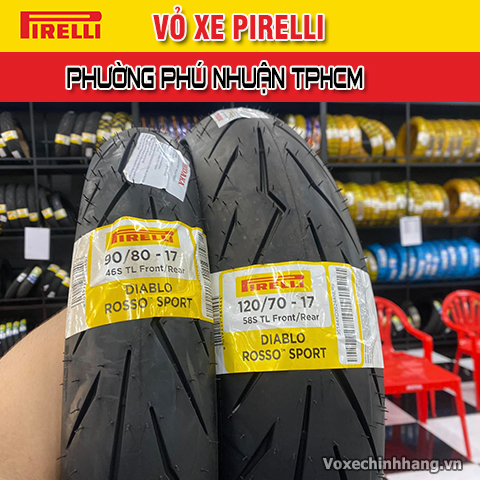Bán vỏ xe máy Pirelli Phường Phú Nhuận HCM
