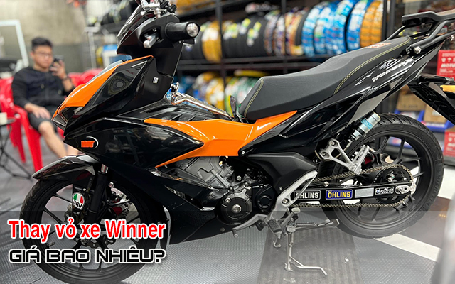 Thay vỏ xe Winner X giá bao nhiêu tiền? Loại nào tốt?