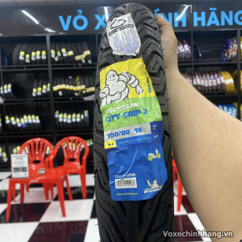 Vỏ Michelin City Grip 2 100/80-16