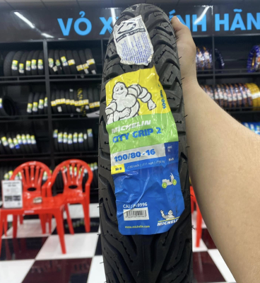 Vỏ xe Michelin City Grip 2 100/80-16