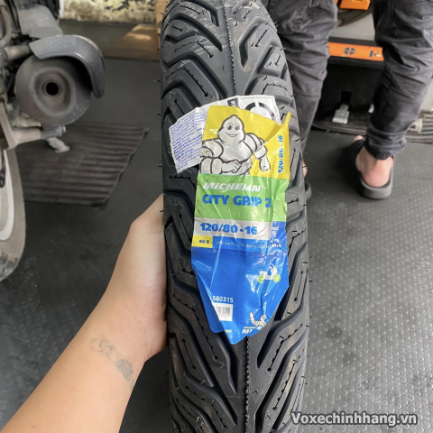 Vỏ Michelin City Grip 2 120/80-16