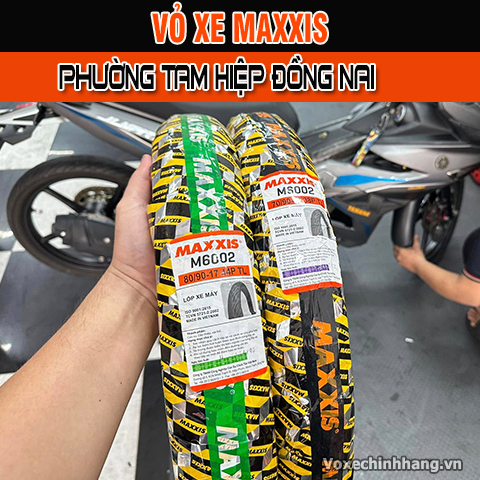 Bán vỏ xe Maxxis Phường Tam Hiệp Đồng Nai