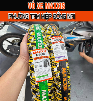 Bán vỏ xe Maxxis Phường Tam Hiệp Đồng Nai