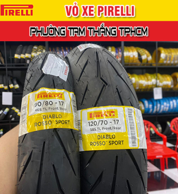 Bán vỏ xe Pirelli Phường Tam Thắng TPHCM