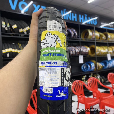 Vỏ Michelin Pilot Street 2 80/90-17