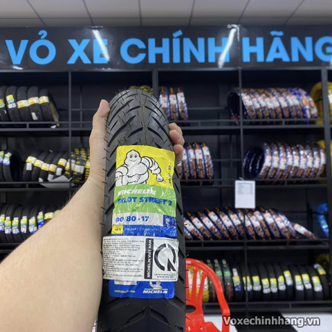Vỏ Michelin Pilot Street 2 90/80-17