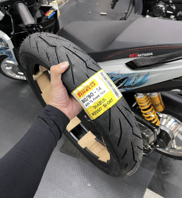 Vỏ xe Pirelli 80/90-14 Diablo Rosso Sport