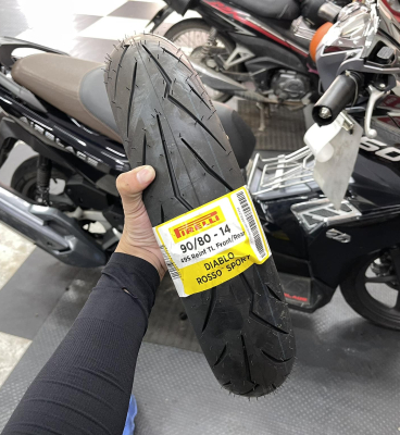 Vỏ xe Pirelli 90/80-14 Diablo Rosso Sport
