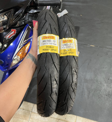 Vỏ xe Pirelli Diablo Rosso Sport 80/90-17
