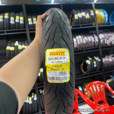 Vỏ xe Pirelli Diablo Rosso Sport 100/80-17